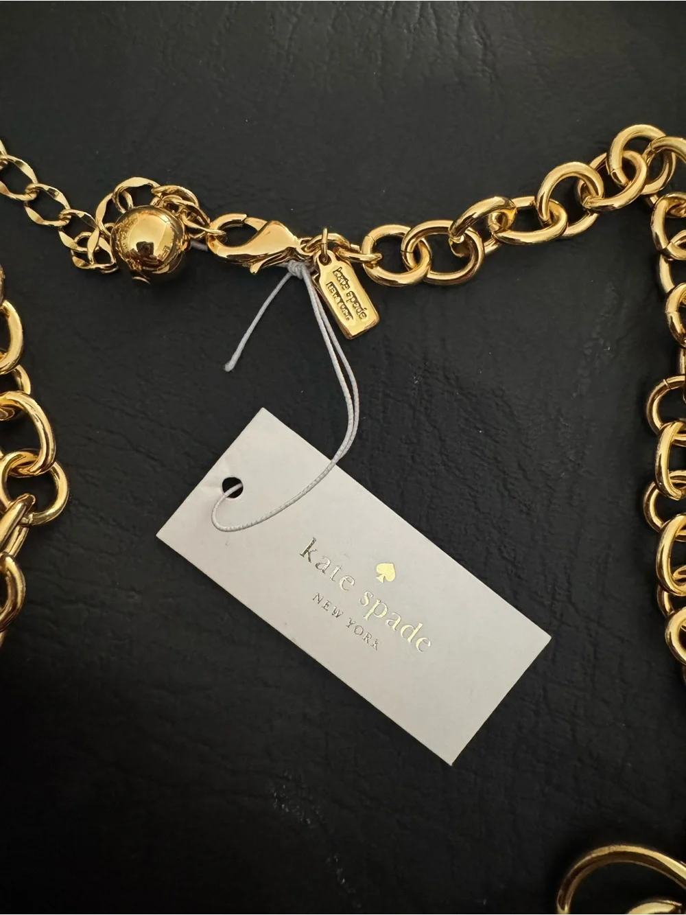 NWT Kate Spade Chain of events Necklace